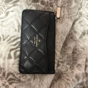 Kate Spade Quilted Black Wallet